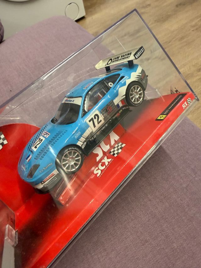 Coche Scalextric SCX Ferrari 72 La Sarthe