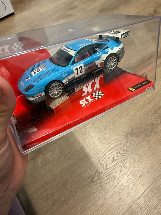 Coche Scalextric SCX Ferrari 72 La Sarthe