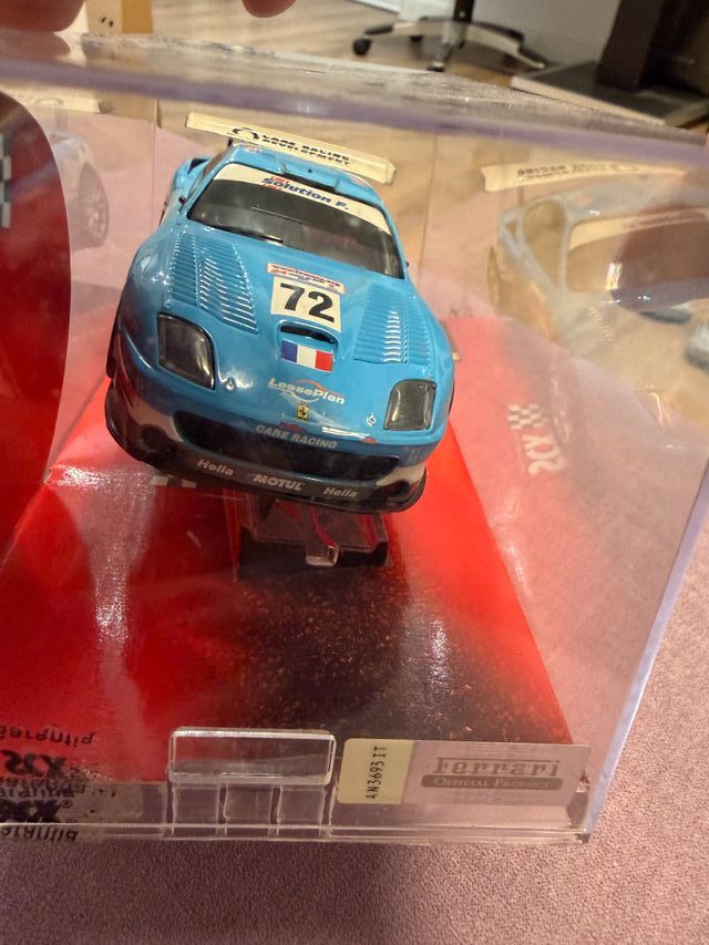 Coche Scalextric SCX Ferrari 72 La Sarthe
