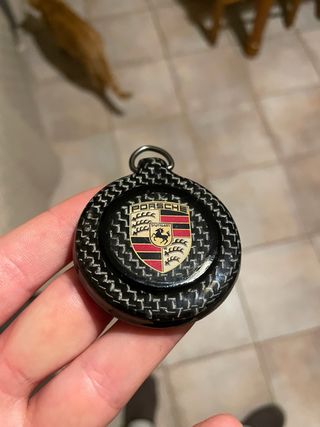 Portachiavi Porsche Carbonio