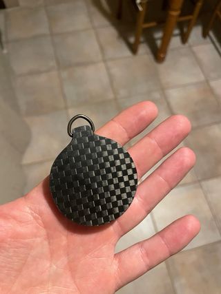 Portachiavi Porsche Carbonio