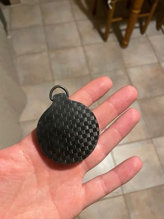 Portachiavi Porsche Carbonio