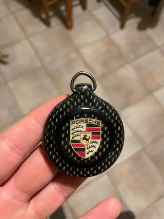 Portachiavi Porsche Carbonio