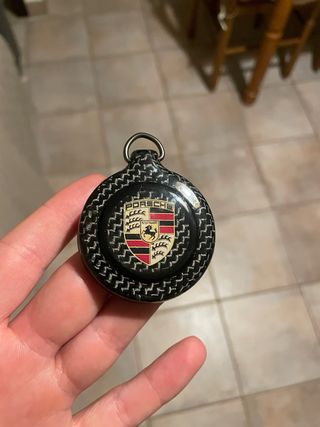 Portachiavi Porsche Carbonio