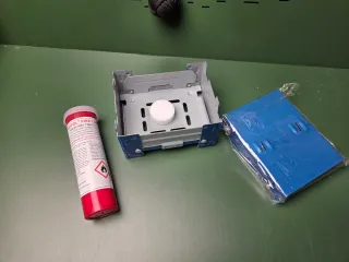 Hornillo plegable con 10 pastillas de combustible