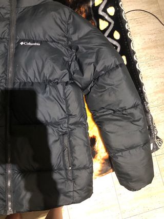 Abrigo Columbia Negro