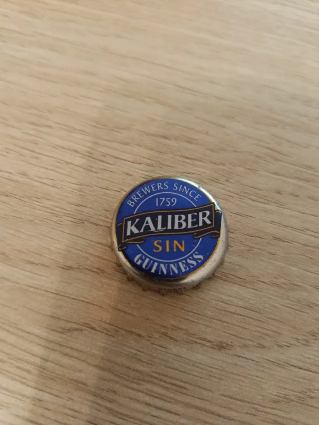 Chapa Kaliber Sin Guinness