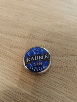 Chapa Kaliber Sin Guinness