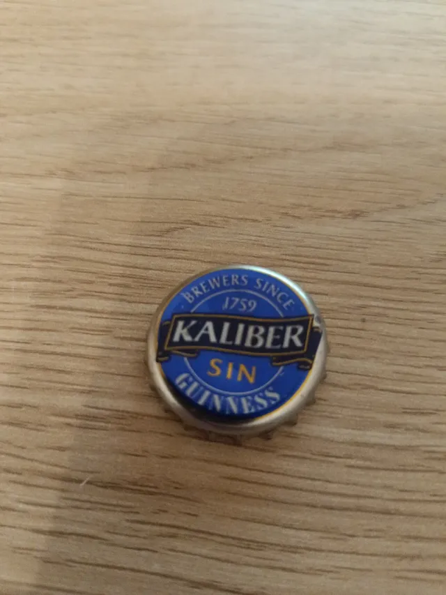 Chapa Kaliber Sin Guinness