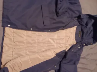 Chaquetón Adolfo Domínguez Azul Hombre.Nuevo