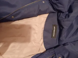 Chaquetón Adolfo Domínguez Azul Hombre.Nuevo