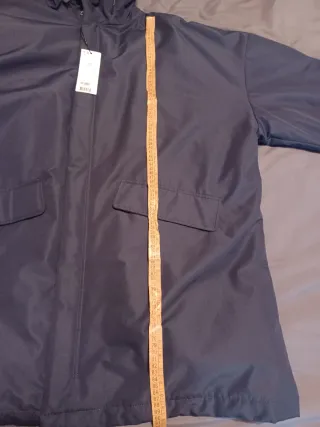 Chaquetón Adolfo Domínguez Azul Hombre.Nuevo