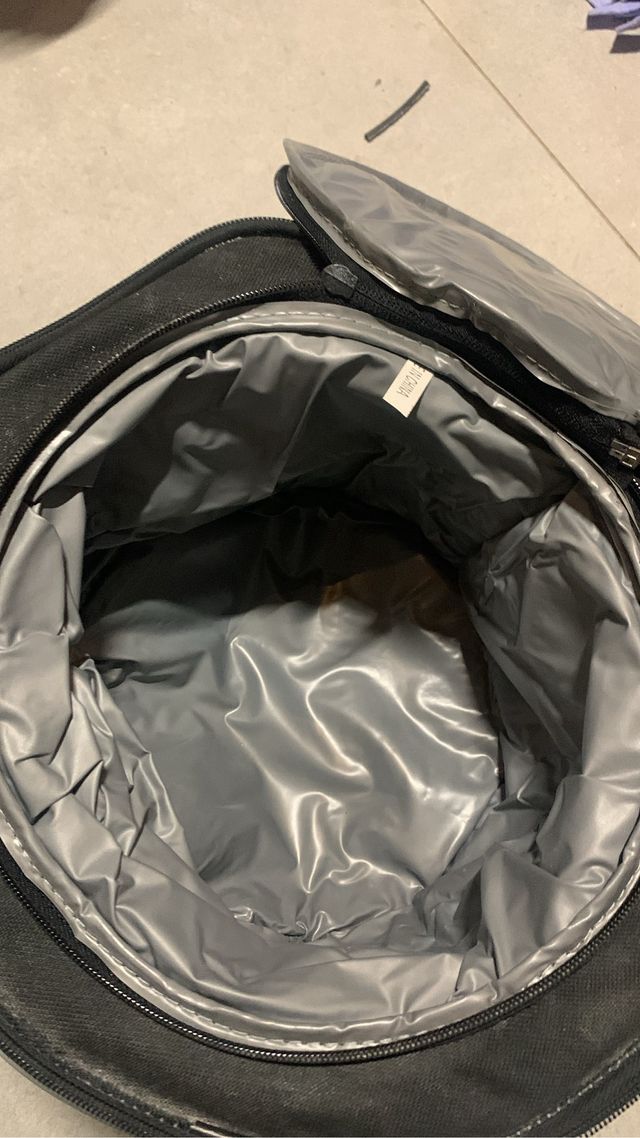 Barbacoa Portátil Negra y Plateada