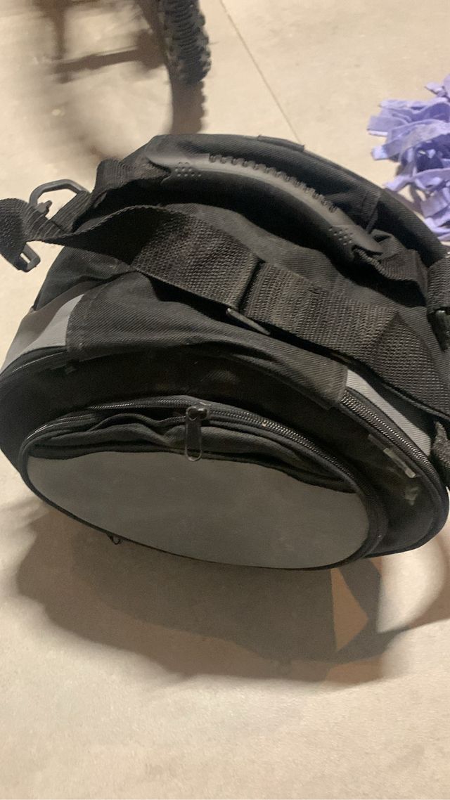 Barbacoa Portátil Negra y Plateada