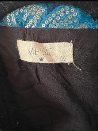 Abrigo caftán Meisie talla única