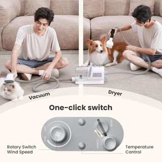 Aspirador Pelos Mascotas y Secador de Perros 130€