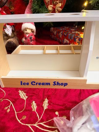 Negozio di gelati in legno per bambini