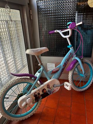 Bicicleta infantil 16 Frozen