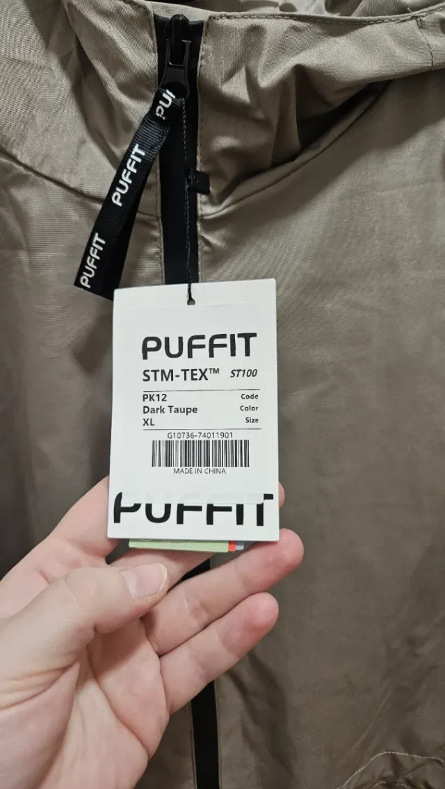 Chubasquero Puffit beige