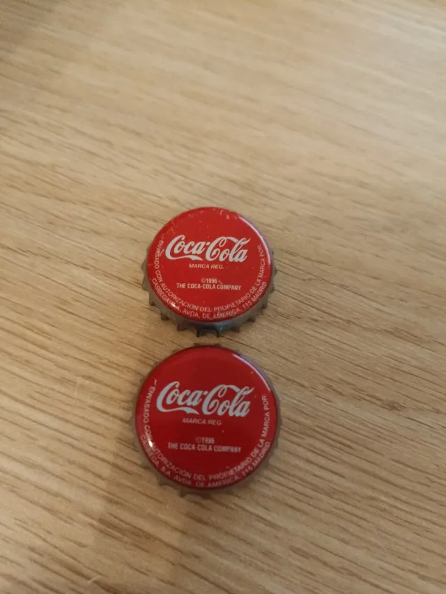 Lote 7 Chapas Coca-Cola