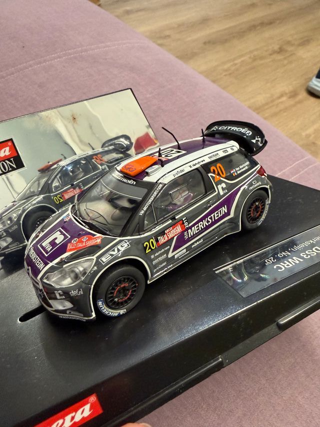 Coche Scalextric Citroën DS3 WRC 20 Merksteijn