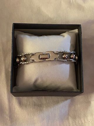 Bracciale uomo metallo silver