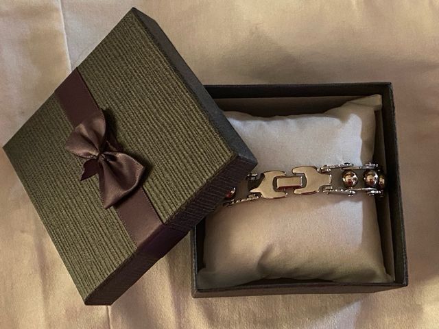 Bracciale uomo metallo silver