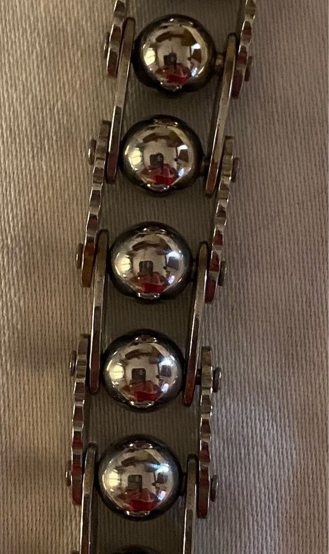 Bracciale uomo metallo silver