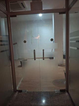 Puerta de cristal