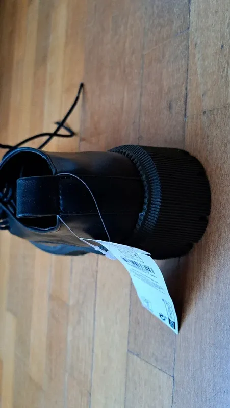 Zapatos Tex Negros Talla 38 Nuevos