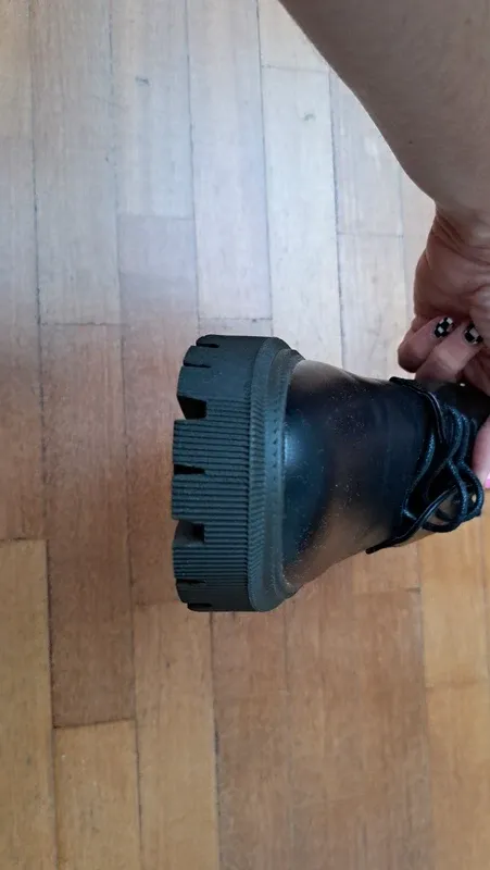 Zapatos Tex Negros Talla 38 Nuevos