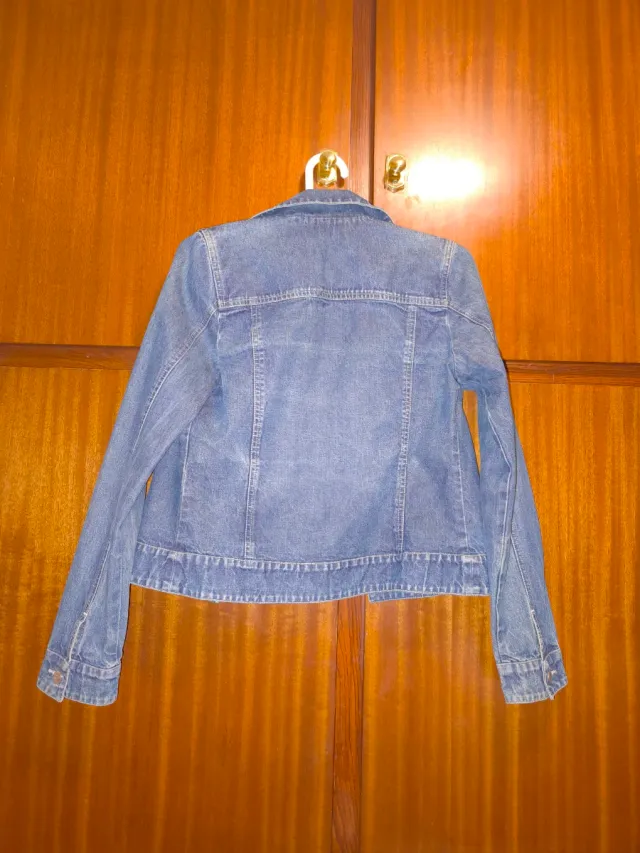 Cazadora Vaquera Mujer Bershka