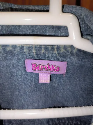 Cazadora Vaquera Mujer Bershka