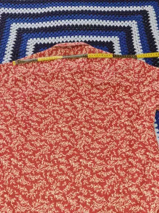 Camisa lino Springfield burdeos estampado Floral