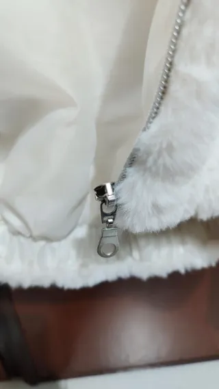 Giubbotto bambina bianco 12 anni