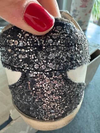 Golden Goose Donna Taglia 37 Viola Bianco