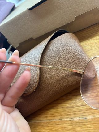 Gafas Ray-Ban Aviador Fotocromáticas Doradas Rosas