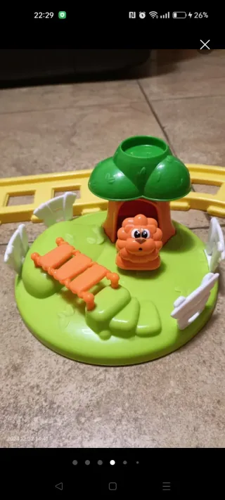 Tren bilingüe de juguete Chicco