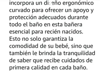 Bañera inflable bebé Anluomafuy Rosa