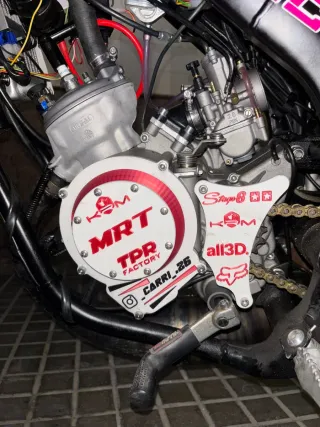 Moto Rieju mrt trophy Supermotard Roja y Blanca