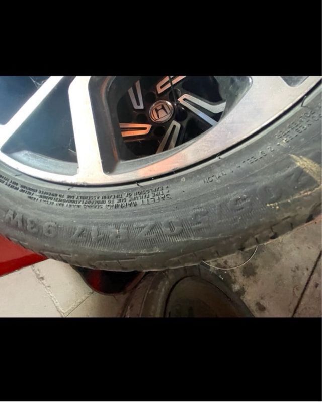 2 Llantas Aluminio 17”, Honda CRV FRV
