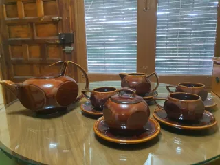 Juego de café de cerámica