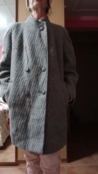 Abrigo gris señora T.46