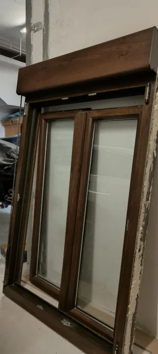 Ventana PVC doble hoja