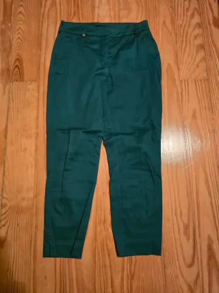 Calças Cortefiel Verdes