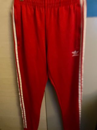 Pantalones Adidas Rojos