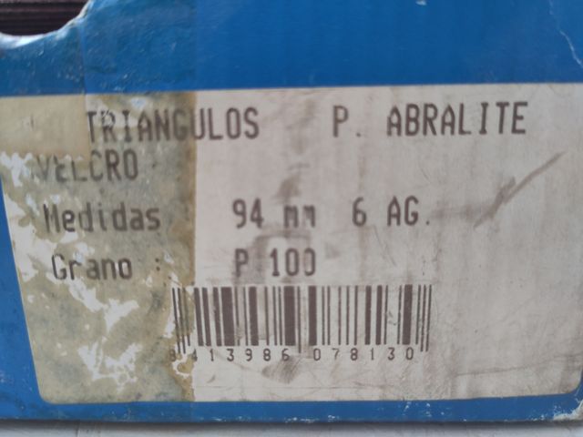 03-Discs Triangulars per polir. TRIANG.POLISH DISC