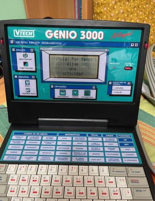Ordenador Vtech Genio 3000 Bilingüe