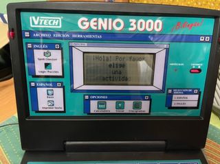 Ordenador Vtech Genio 3000 Bilingüe