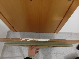 Espejo decorativo madera y cristal